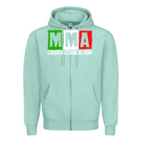 Seafoam mexican martial arts combat mexico fighter themed pullover hoodie Zipper Hoodie - linhVisuals