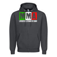 Smoke mexican martial arts combat mexico fighter themed pullover hoodie Zipper Hoodie - linhVisuals