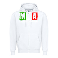 White mexican martial arts combat mexico fighter themed pullover hoodie Zipper Hoodie - linhVisuals