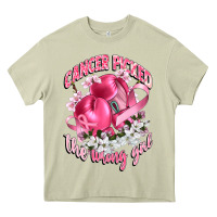Mossy cancer picked the wrong girl Heavy Core Tee - CowGirlArtShop