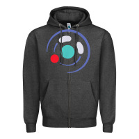 Charcoal Heather minimalist game cube controller throwback retro gamer t shirt Zipper Hoodie - linhVisuals