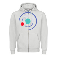 Dove Grey minimalist game cube controller throwback retro gamer t shirt Zipper Hoodie - linhVisuals