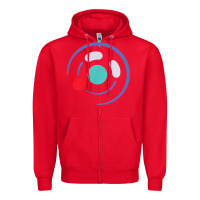 Red minimalist game cube controller throwback retro gamer t shirt Zipper Hoodie - linhVisuals
