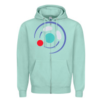 Seafoam minimalist game cube controller throwback retro gamer t shirt Zipper Hoodie - linhVisuals