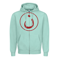 Seafoam nazarene n christian in arabic symbol t shirt Zipper Hoodie - linhVisuals