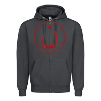Smoke nazarene n christian in arabic symbol t shirt Zipper Hoodie - linhVisuals
