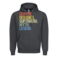 Funny Graphic Designer T Shirt Zipper Hoodie | Teevron