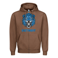 Chestnut funny vintage lion face head detroit gifts tank top Zipper Hoodie - linhVisuals