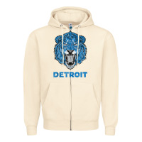 Sandshell funny vintage lion face head detroit gifts tank top Zipper Hoodie - linhVisuals