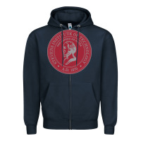 Navy stevens institute of technology Zipper Hoodie - linhVisuals