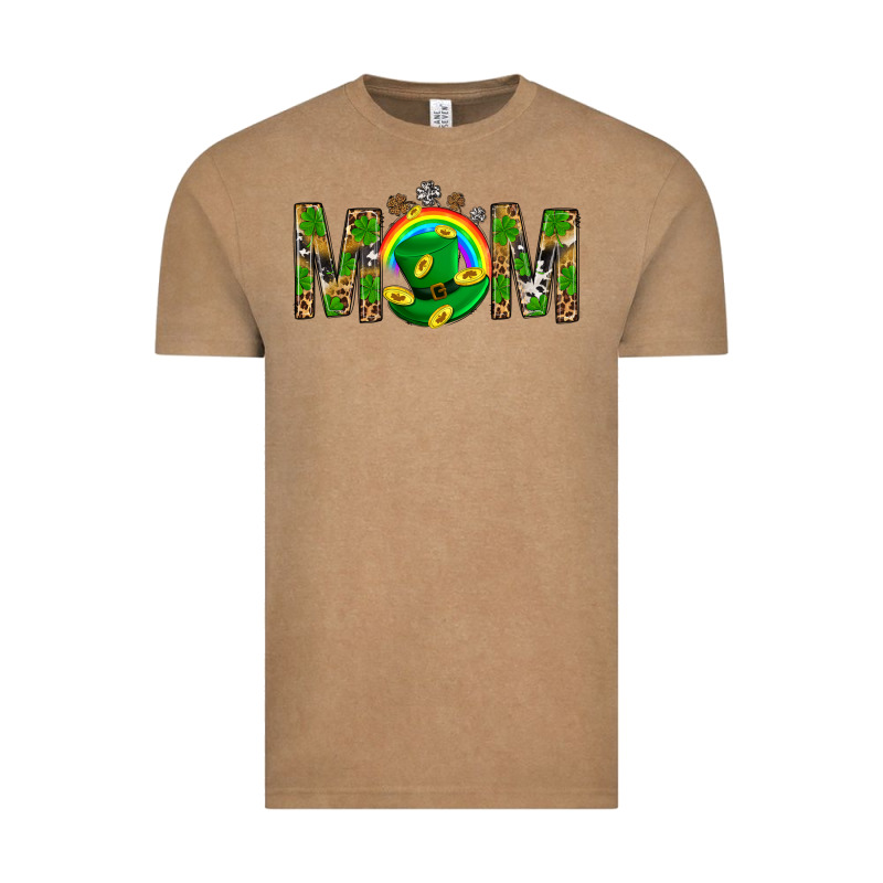 Western Mom With Shamrocks Vintage Tee by BundleAndBundleShop | Teevron