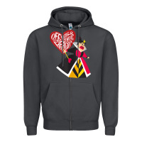 Smoke alice in wonderland queen of hearts off with their heads tank top Zipper Hoodie - linhVisuals