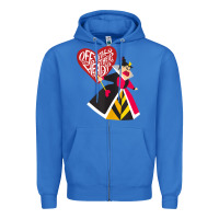 True Royal alice in wonderland queen of hearts off with their heads tank top Zipper Hoodie - linhVisuals