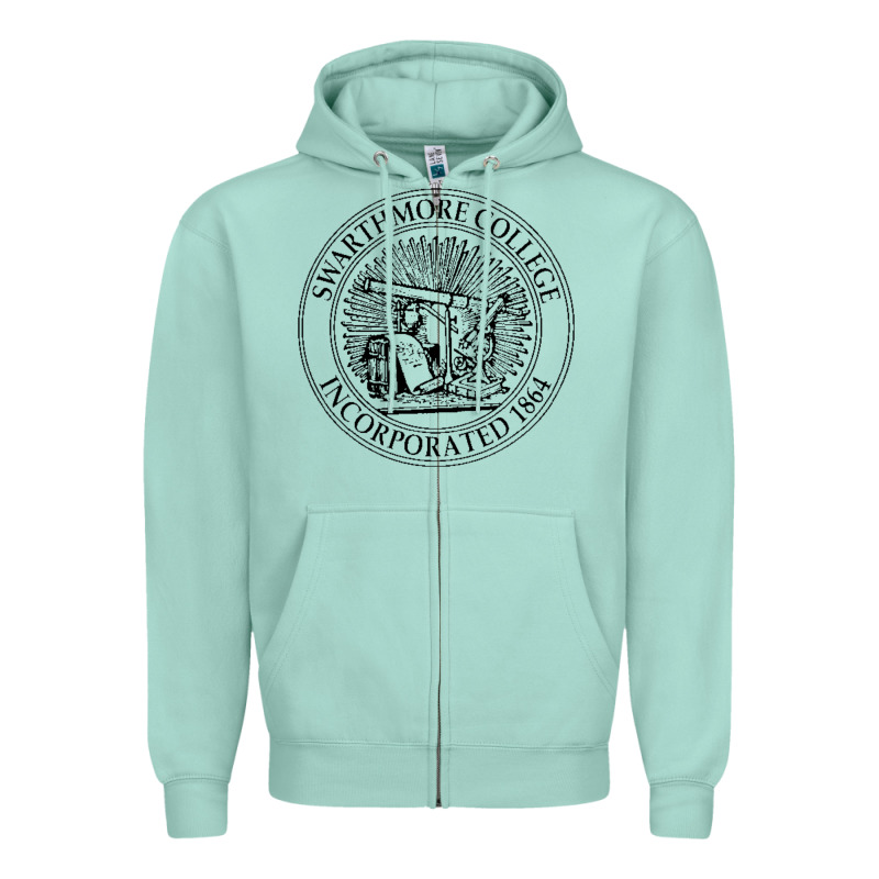Swarthmore College Zipper Hoodie by linhVisuals | Teevron