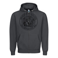 Smoke swarthmore college Zipper Hoodie - linhVisuals