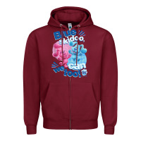 Burgundy blue's clues & you blue skidoo, we can too tank top Zipper Hoodie - linhVisuals