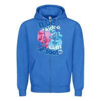 True Royal blue's clues & you blue skidoo, we can too tank top Zipper Hoodie - linhVisuals