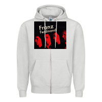 Dove Grey #franz ferdinand (10) Zipper Hoodie - linhVisuals