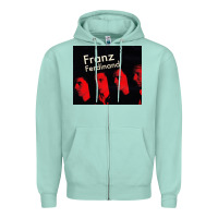 Seafoam #franz ferdinand (10) Zipper Hoodie - linhVisuals