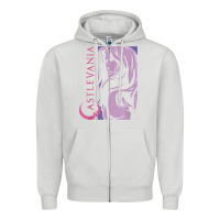 Dove Grey castlevania alucard dark portrait t shirt Zipper Hoodie - linhVisuals