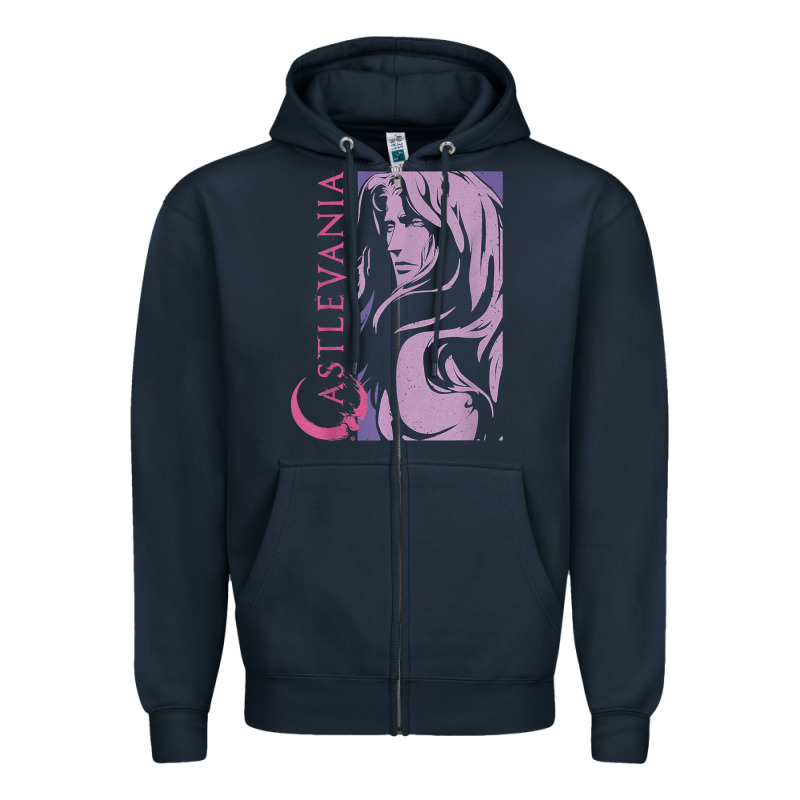 Castlevania Alucard Dark Portrait T Shirt Zipper Hoodie by linhVisuals | Teevron