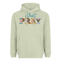 Matcha Just Pray Heavyweight Hoodie - JahusDesignShop