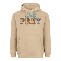 Mushroom Just Pray Heavyweight Hoodie - JahusDesignShop