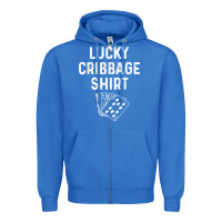 Funny Cribbage Shirt Lucky Card Game Player Lover Gift T Shirt Zipper Hoodie | Teevron