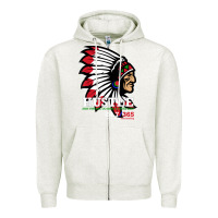 Oatmeal Heather hustle 247 gang clothing native american men gift t shirt t shirt Zipper Hoodie - linhVisuals