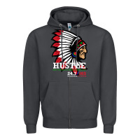 Smoke hustle 247 gang clothing native american men gift t shirt t shirt Zipper Hoodie - linhVisuals