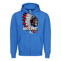 True Royal hustle 247 gang clothing native american men gift t shirt t shirt Zipper Hoodie - linhVisuals