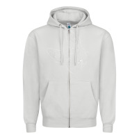 Dove Grey funny australian cattle dog t shirt Zipper Hoodie - linhVisuals