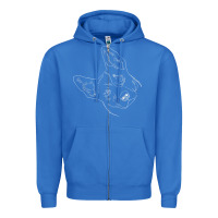 True Royal funny australian cattle dog t shirt Zipper Hoodie - linhVisuals