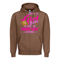 Chestnut just a girl boss building her mary kay empire gift for women t shirt Zipper Hoodie - linhVisuals