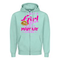 Seafoam just a girl boss building her mary kay empire gift for women t shirt Zipper Hoodie - linhVisuals