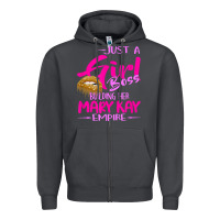 Smoke just a girl boss building her mary kay empire gift for women t shirt Zipper Hoodie - linhVisuals