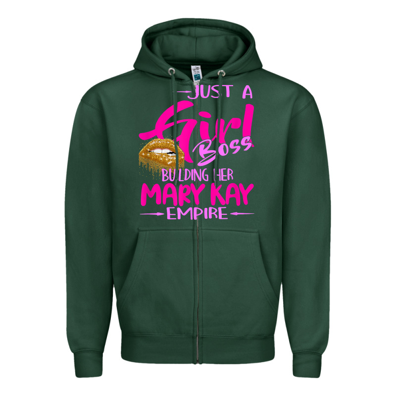 Just A Girl Boss Building Her Mary Kay Empire Gift For Women T Shirt Zipper Hoodie by linhVisuals | Teevron