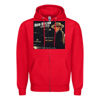 Red #bob dtlan album 2022 Zipper Hoodie - linhVisuals