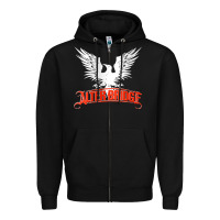 Black alter bridge Zipper Hoodie - linhVisuals