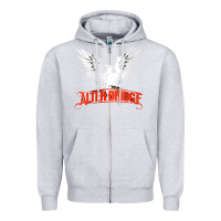 Heather Grey alter bridge Zipper Hoodie - linhVisuals
