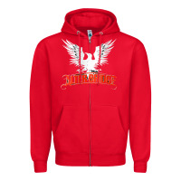 Red alter bridge Zipper Hoodie - linhVisuals