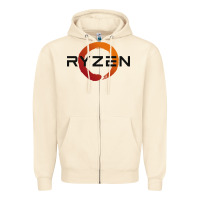 Sandshell ryzen free world Zipper Hoodie - linhVisuals