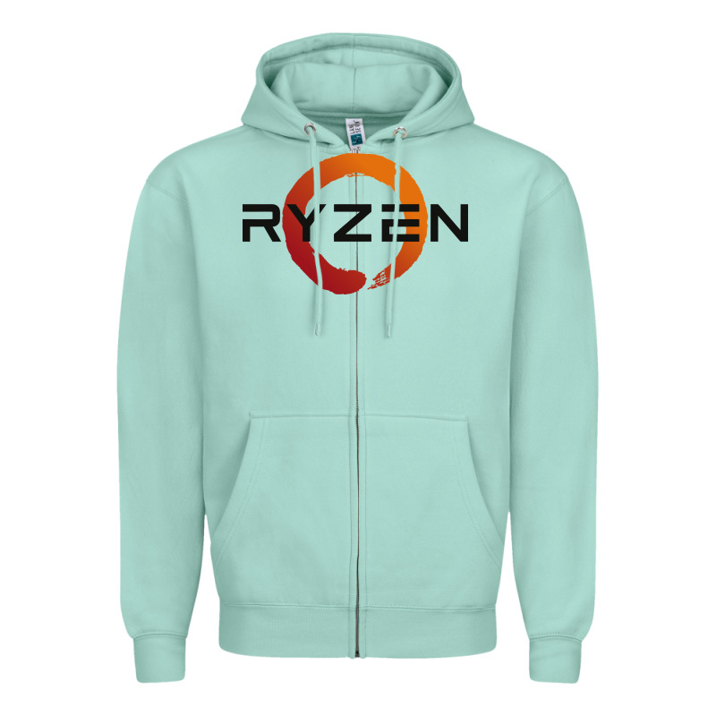 Ryzen Free World Zipper Hoodie by linhVisuals | Teevron