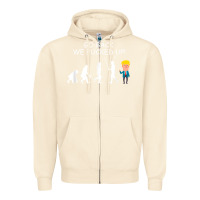 Sandshell go back we fucked up funny anti trump 2020 election apparel t shirt Zipper Hoodie - linhVisuals