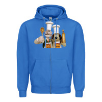 True Royal Wallace Gourmeat Zipper Hoodie - linhVisuals