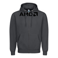 Smoke ryzen amd wine Zipper Hoodie - linhVisuals