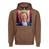 Chestnut andre rieu violinist smile Zipper Hoodie - linhVisuals