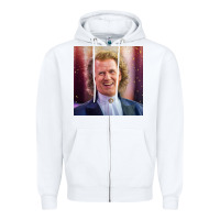 White andre rieu violinist smile Zipper Hoodie - linhVisuals