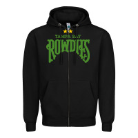 Black tampa bay rowdies Zipper Hoodie - linhVisuals