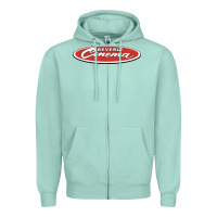 Seafoam new beverly cinema Zipper Hoodie - linhVisuals